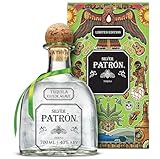 Tequila premium PATRÓN Silver in latta a edizione limitata, prodotta con la migliore agave blu Weber al 100%, lavorata a mano in Messico, 40% ABV, 70cl / 700ml