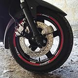 labelbike - KIT STRISCE ADESIVE per CERCHI compatibili per YAMAHA X MAX scooter XMAX 125-250-300