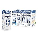 ALPRO, QUESTO NON È LATTE - Bevanda all  AVENA, Classico, 100% Vegetale, Gusto Latte (8 confezioni x 1 Litro)