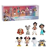 Disney100 Years of Love Celebration Collection Limited Edition - Confezione di 8 statuine per bambini dai 3 anni in su Just Play