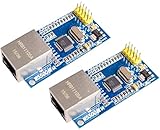 TECNOIOT 2pcs W5500 Ethernet Network Module TCP/IP 51 / STM32 MCU Over W5100