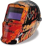 Beta 7042LCD Maschera LCD ad oscuramento automatico, per saldatura ad elettrodo; MIG/MAG; TIG e plasma. Alimentazione a celle solari e batterie al litio per una durata eccezionale del filtro LCD