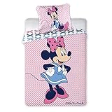 Disney Minnie Mouse 118 Biancheria da letto per bambini 100 x 135 cm