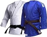 adidas Uniforme da judo da allenamento, 500 g, per studenti di arti marziali (170)