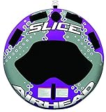 Airhead Slice, Sport Acquatici trainabili Unisex-Adulto, Viola e Nero, 1-2 personnes