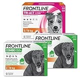 FRONTLINE Combo & TriAct, Antiparassitario Cani, 12 Pipette, Cane Taglia (5-10 Kg), Maxi Formato, Per una protezione lunga 12 mesi