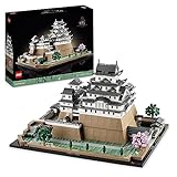 LEGO 21060 Architecture Castello di Himeji, Kit Modellismo per Adulti Collezione Monumenti, Idea Regalo Creativa per i Fan della Cultura Giapponese con Albero di Ciliegio in Fiore da Costruire