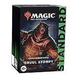 Magic The Gathering C99930000, Challenger Deck 2022, Gruul Stompy (versione inglese), (rosso-verde)