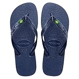 Havaianas Unisex - Adulto Top Brasil, Blu, 41/42 EU