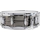 Ludwig Supra-Phonic Black Beauty - Rullante martellato, 5 x 14