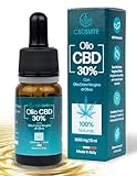 CBDSUITE Olio CBD 30% - CBD Oil 100% Naturale - Olio di Canapa Certificato - Cannabidiolo - Gocce CBD per Dormire, Ansia, Dolori Articolari - E-Book in Omaggio - Made in Italy - 10 ml