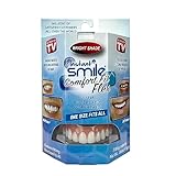 Instant Smile Denti Cosmetici Comfort Fit Flex, Tonalità Bianco Brillante, Veneer Superiore Confortevole, Taglia Unica Adatta Alla Maggior Parte