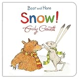 Bear and hare. Snow!