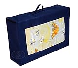 Best For Kids Materasso per lettino da viaggio, 120 x 60 x 6 cm, con borsa per il trasporto, per bambini, materasso a rotelle con certificazione TÜV, materasso da viaggio con borsa per il trasporto