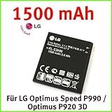 Originale - LG Electronics LG FL-53HN (1500 mAh) per LG Optimus Speed P990 / Optimus P920 3D