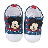 Ellepi Disney Baby scarpine neonato Topolino Mickey Mouse (17, Sistema Taglie Calzature EU, Neonato, Età, Media, 0 mesi)