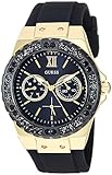 GUESS Orologio Analogico Quarzo Donna con Cinturino in Silicone U1053L7