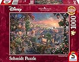 Schmidt Thomas Kinkade: Disney - Lady and the Tramp Jigsaw Puzzle (1000-Piece)