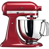 KitchenAid Artisan 5KSM125EER Robot da Cucina, Rosso Imperiale