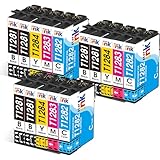 starink T1285 Cartucce (15 Pezzi) per Epson T1281 T1282 T1283 T1284 Compatibili con Epson Stylus SX235W SX125 SX130 BX305FW Plus BX305FW SX420W SX435W BX305F SX425W SX430W SX440W (15 Pezzi)