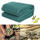 Viceree Rete per Raccolta Olive 6x8 Metri - Telo Raccolta Olive Professionale Con Angolo Rinforzato - Rete Raccolta Olive Antispina 50g/m² - Rete Olive Massimizza il Raccolto