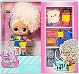 L.O.L. Surprise! Hair Hair Hair Tots - Bambola con Acconciature Personalizzate e 10 sorprese tra Cui Vestito, Scarpe, Accessori e Altro - da Collezionare - per Bambini dai 4 Anni in su