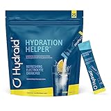 Hydraid Hydration Helper I Polvere di elettroliti I Sali Minerali integratori sport I Per una migliore reidratazione e recupero I 25 bustine I Dopo sport e feste I Limone