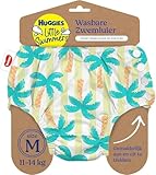 Huggies Little Swimmers, Taglia 3-4 (7-15 kg), 1 Pannolino Costumino Riutilizzabile con Fantasia Tropicale