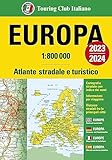 Europa. Atlante stradale e turistico 1:800.000