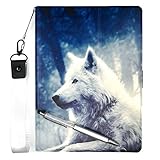 Lovewlb Tablet Custodia per Samsung Galaxy Tab 8.9 P7300 Custodia Pelle Stand Case Cover Lang