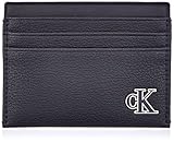 Calvin Klein Jeans Ckj Minimal Monogram, Accessori da Viaggio-Portafogli Tri-Fold Donna, Black, Taglia Unica