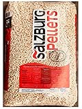 PELLET SALZBURG 100% ABETE AUSTRIACO ENPLUS A1 ALTO POTERE CALORIFICO SACCHI DA KG. 15 (10)