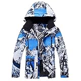 Giacca Snowboard Uomo Calda Antivento Impermeabile Per Sport All aria Aperta Giacche E Pantaloni Sci Only jacket XL