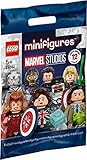 LEGO Minifigures Marvel Studios, Giocattolo Creativo Supereroi, 1 di 12 Minifigures Collezionabili, Idea Regalo per Bambini dai 5 Anni, 71031