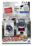 Hasbro Beyblade 50412 - Trottola, Metal Fury Standard, Spiral Fox