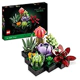 LEGO Icons Piante Grasse Artificiali, Set per Adulti, Arredamento Casa, Hobby Creativo, Idea Regalo Uomo o Donna, Collezione Botanica per Costruire 9 Piccole Piante, Kit Bouquet di Fiori 10309