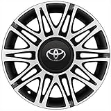 TOYOTA Genuine Aygo 15" Cerchio in lega a 10 doppie razze nero opaco lavorato PW4570H010LB