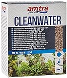 Amtra Cleanwater - Resina Assorbente per inquinanti organici (NH3 NO2 NO3 PO4) in acquari d Acqua Dolce e Marina, Formato 250 ml