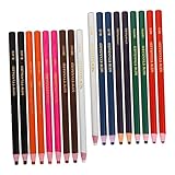 TOYANDONA 20 Pezzi Tira i pastelli matita pastello portatile matite grasse penna gesso per cucire coloured pencils kredki matita a pastello peel-off matita di staccabile Di legno