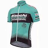 beyleaycau Maglia da Ciclismo a Manica Corta da Uomo con 3 Tasche - Maglia da Ciclismo Estiva all aperto Traspirante