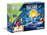 Clementoni - 19056 - Scienza E Gioco - Il Sistema Solare, Gioco Scientifico Per Bambini Dagli 8 Anni (Gioco In Italiano Con Batterie Incluse)