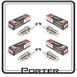 KIT 4 CANDELA CANDELE ACCENSIONE COMPATIBILI CON PIAGGIO PORTER 1300 16V FINO AL 2009 MOTORE DAIHATSU