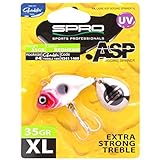 ASP Spinner XL - Redhead/UV GAMAKATSU SPRO, Peso: 50 g