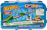 Hot Wheels - Track Builder Salto della Fossa Tossica, Set con 1 macchinina e 10 Pezzi di Pista, Box modulare e impilabile, Giocattolo per Bambini, 4+ Anni, HKX47