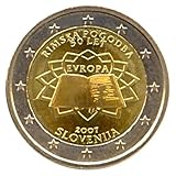 2 Euro Moneta Slovenia 2007 Trattati di Roma IT0RCO346