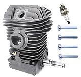 Hippotech Motore Cilindro Pistone Motore Motore Albero Motore per Motosega Stihl 023 025 MS230 MS250