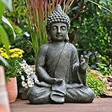 INtrenDU Buddha Scultura Carattere Statua 52cm Terrazza Giardino budda