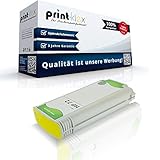 Print-Klex - Cartuccia d inchiostro compatibile per HP DesignJet T790PS 44 pollici T795 C9373A HP72 HP 72 giallo - serie Easy Line