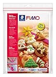 Staedtler 8742 Fimo - Stampo d argilla, tema: felice Natale