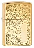 Zippo Accendino ricaricabile originale - Veneziano Brass Ottone - 352B